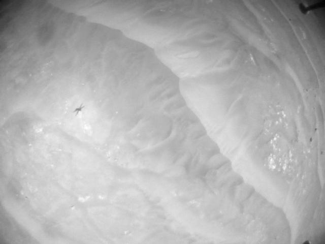 This image was taken by HELI_NAV onboard NASA's Mars rover Perseverance on Sol 384