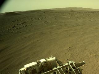 View image taken on Mars, Mars Perseverance Sol 384: Left Navigation Camera (Navcam)