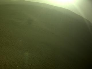View image taken on Mars, Mars Perseverance Sol 384: Rear Right Hazard Avoidance Camera (Hazcam)