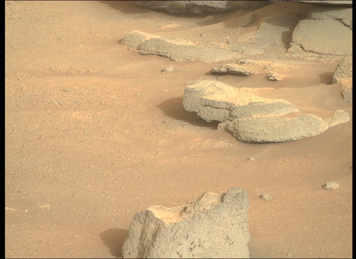 This image was taken by MCZ_RIGHT onboard NASA's Mars rover Perseverance on Sol 384