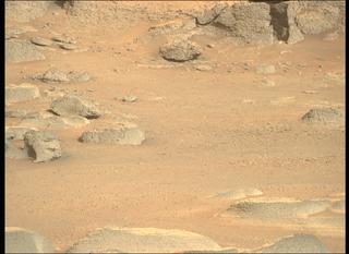 View image taken on Mars, Mars Perseverance Sol 385: Right Mastcam-Z Camera