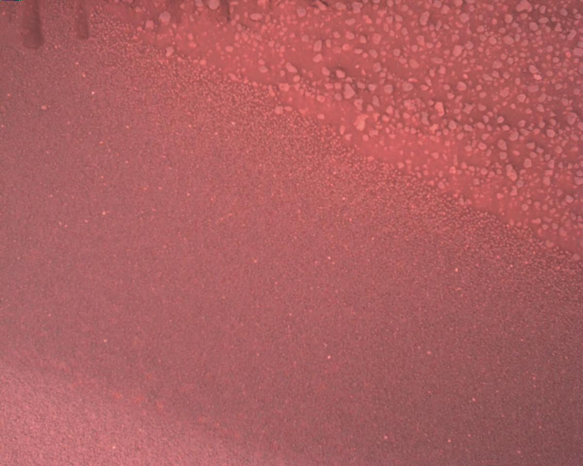 This image was taken by EDL_RDCAM onboard NASA's Mars rover Perseverance on Sol 386
