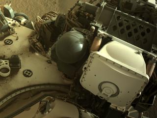 View image taken on Mars, Mars Perseverance Sol 387: Right Navigation Camera (Navcam)