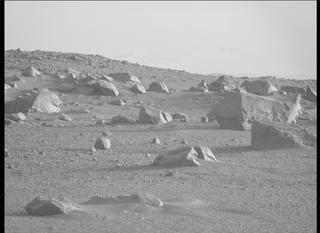 View image taken on Mars, Mars Perseverance Sol 387: Left Mastcam-Z Camera