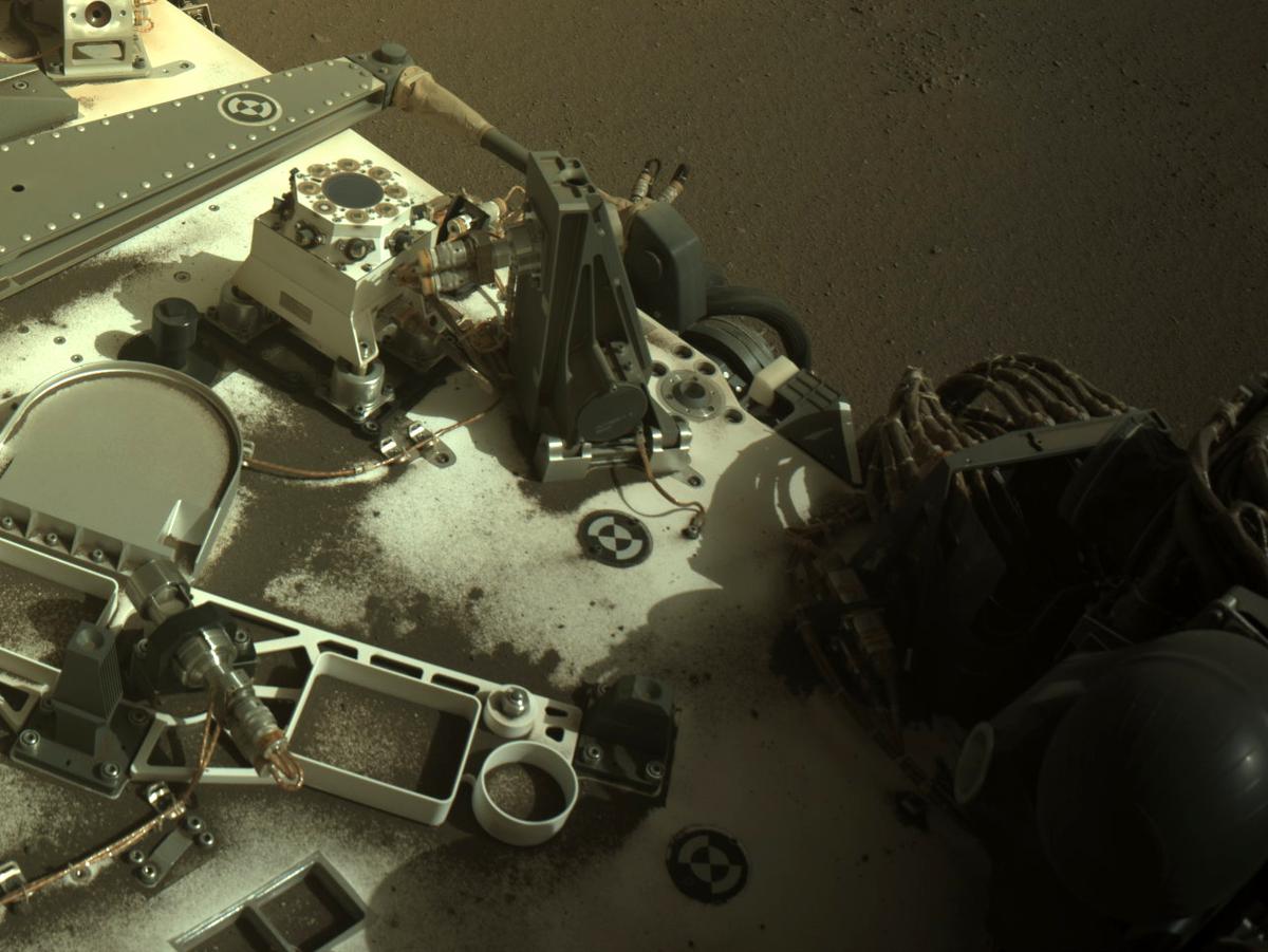 This image was taken by NAVCAM_RIGHT onboard NASA's Mars rover Perseverance on Sol 394