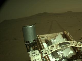 View image taken on Mars, Mars Perseverance Sol 395: Left Navigation Camera (Navcam)