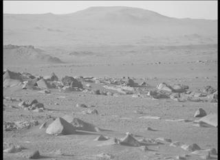 View image taken on Mars, Mars Perseverance Sol 395: Left Mastcam-Z Camera
