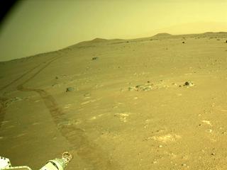 View image taken on Mars, Mars Perseverance Sol 396: Left Navigation Camera (Navcam)