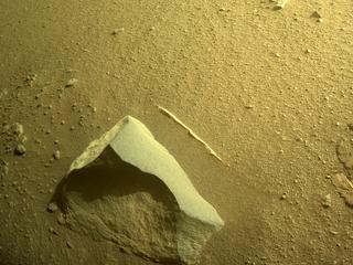 View image taken on Mars, Mars Perseverance Sol 397: Front Right Hazard Avoidance Camera (Hazcam)