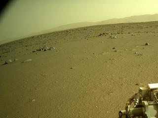 View image taken on Mars, Mars Perseverance Sol 398: Left Navigation Camera (Navcam)