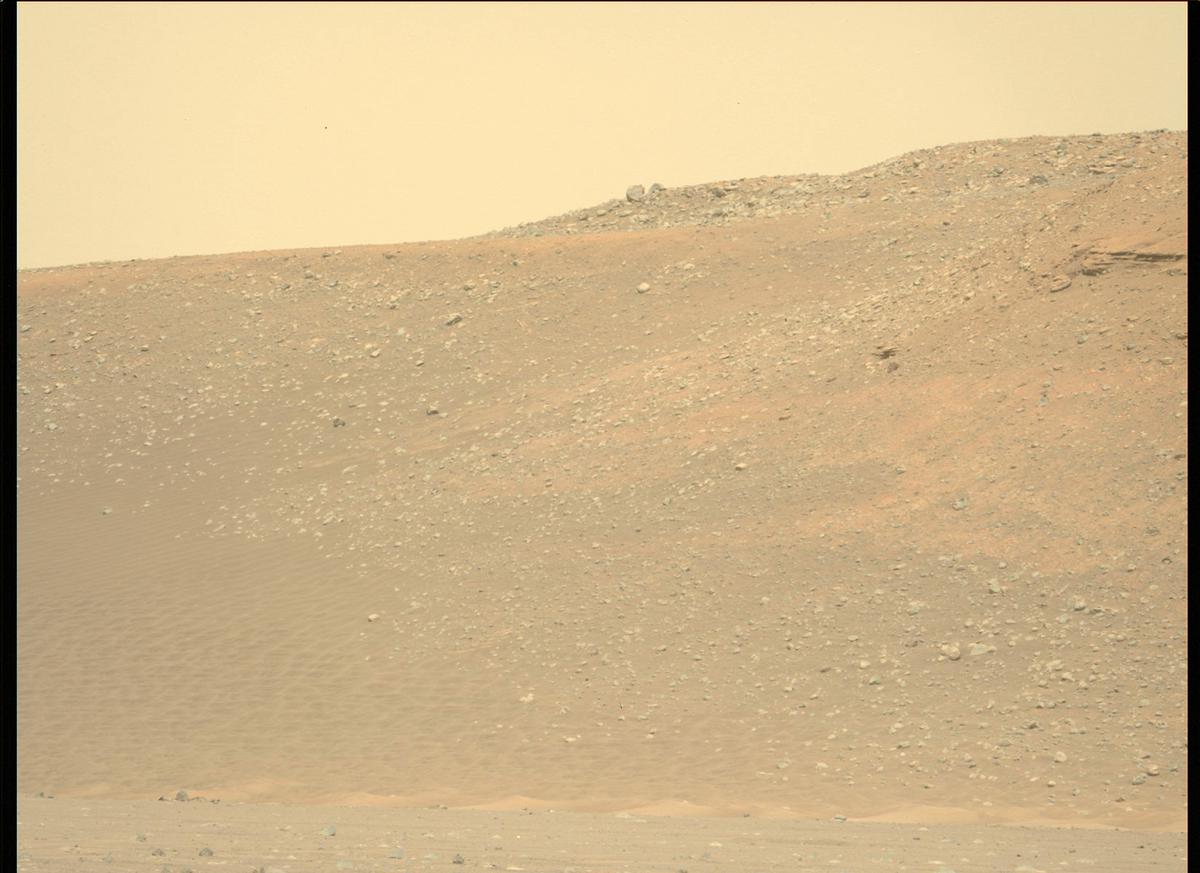 This image was taken by MCZ_LEFT onboard NASA's Mars rover Perseverance on Sol 398