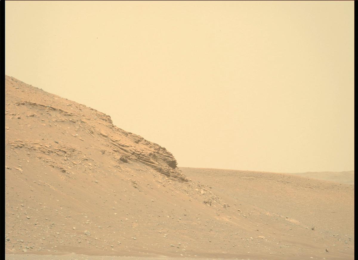 This image was taken by MCZ_LEFT onboard NASA's Mars rover Perseverance on Sol 398