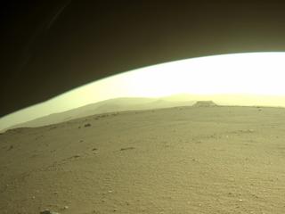 View image taken on Mars, Mars Perseverance Sol 399: Front Right Hazard Avoidance Camera (Hazcam)