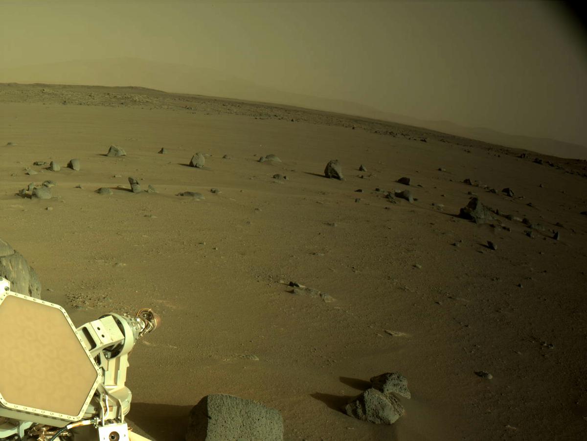 This image was taken by NAVCAM_LEFT onboard NASA's Mars rover Perseverance on Sol 399