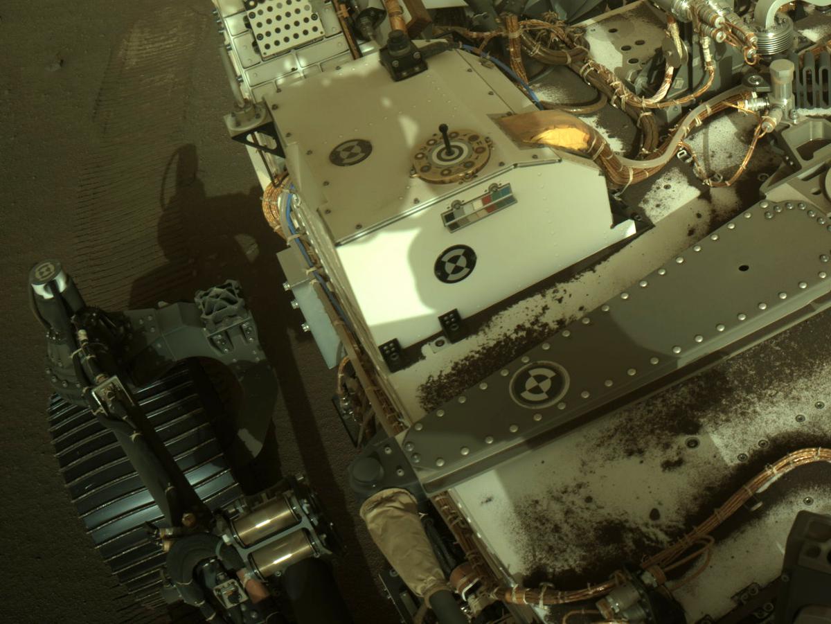 This image was taken by NAVCAM_LEFT onboard NASA's Mars rover Perseverance on Sol 399