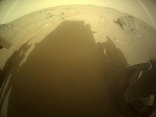 View image taken on Mars, Mars Perseverance Sol 399: Rear Right Hazard Avoidance Camera (Hazcam)