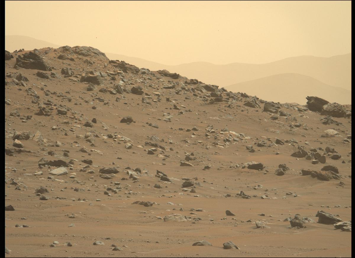 This image was taken by MCZ_LEFT onboard NASA's Mars rover Perseverance on Sol 401
