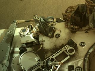 View image taken on Mars, Mars Perseverance Sol 402: Left Navigation Camera (Navcam)