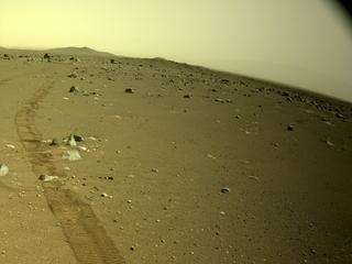 View image taken on Mars, Mars Perseverance Sol 405: Left Navigation Camera (Navcam)