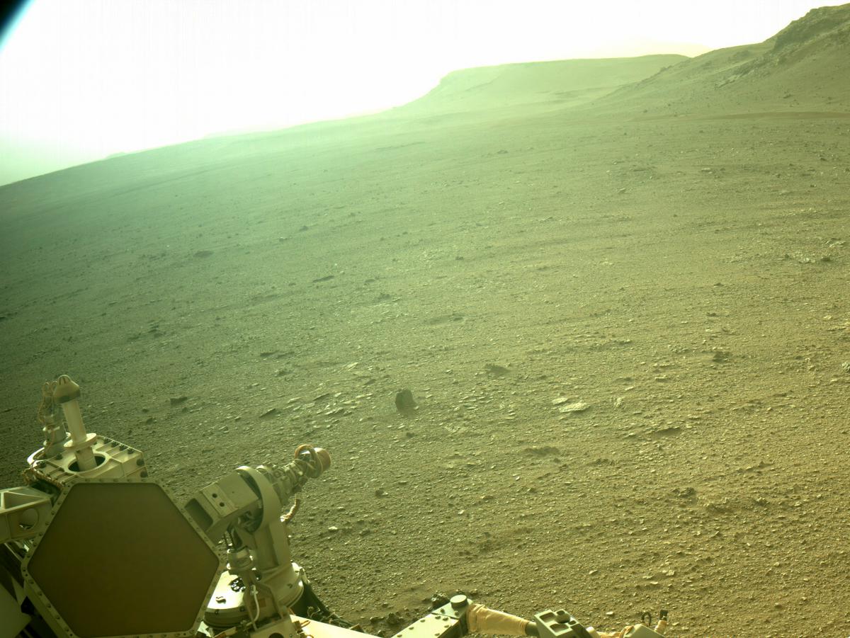 This image was taken by NAVCAM_RIGHT onboard NASA's Mars rover Perseverance on Sol 405