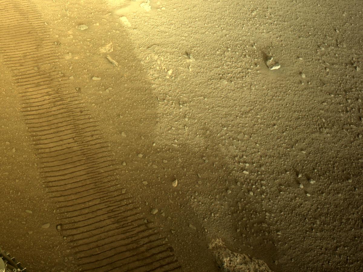 This image was taken by NAVCAM_RIGHT onboard NASA's Mars rover Perseverance on Sol 405