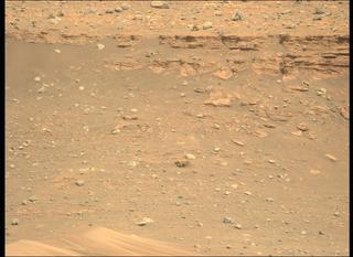View image taken on Mars, Mars Perseverance Sol 406: Left Mastcam-Z Camera