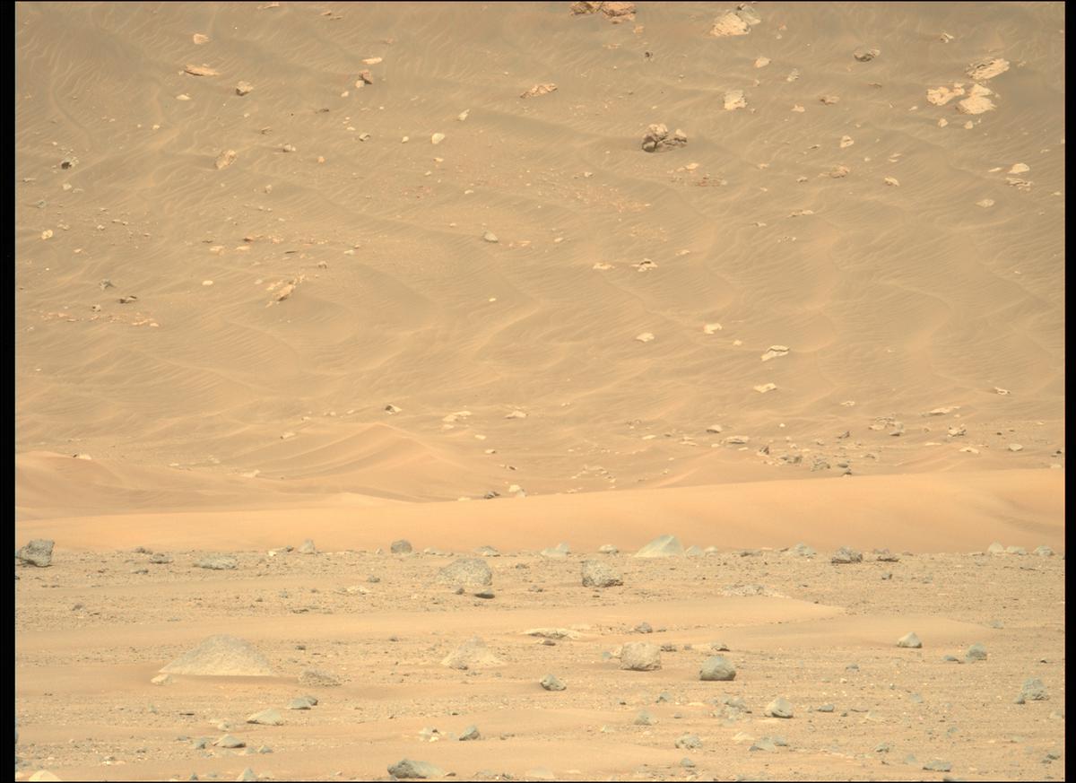 This image was taken by MCZ_LEFT onboard NASA's Mars rover Perseverance on Sol 406