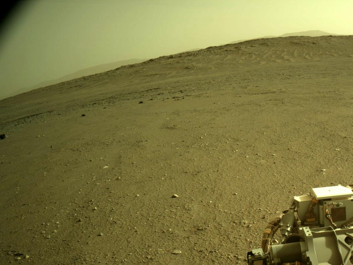 This image was taken by NAVCAM_LEFT onboard NASA's Mars rover Perseverance on Sol 407