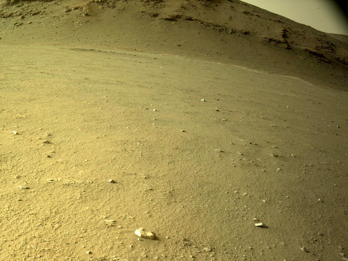 This image was taken by NAVCAM_RIGHT onboard NASA's Mars rover Perseverance on Sol 407