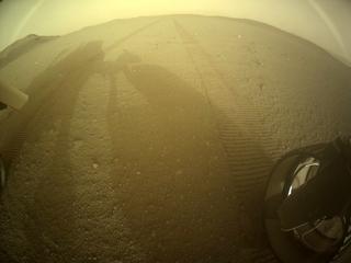 View image taken on Mars, Mars Perseverance Sol 409: Rear Right Hazard Avoidance Camera (Hazcam)