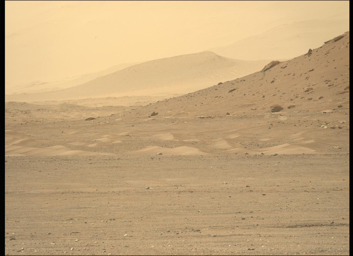 This image was taken by MCZ_LEFT onboard NASA's Mars rover Perseverance on Sol 409