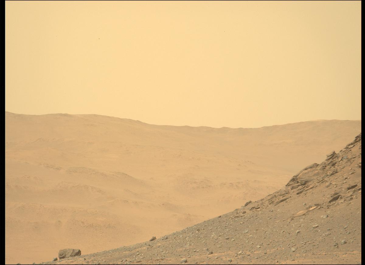 This image was taken by MCZ_LEFT onboard NASA's Mars rover Perseverance on Sol 411