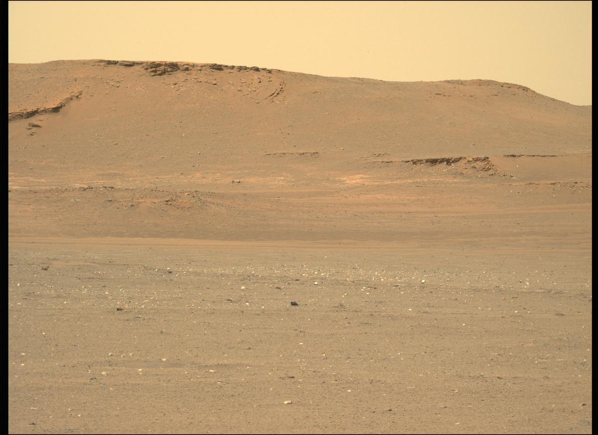 This image was taken by MCZ_LEFT onboard NASA's Mars rover Perseverance on Sol 411
