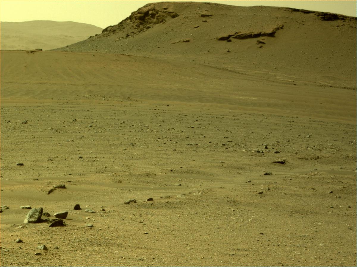 This image was taken by NAVCAM_RIGHT onboard NASA's Mars rover Perseverance on Sol 414