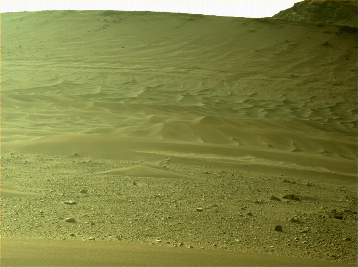This image was taken by NAVCAM_RIGHT onboard NASA's Mars rover Perseverance on Sol 414