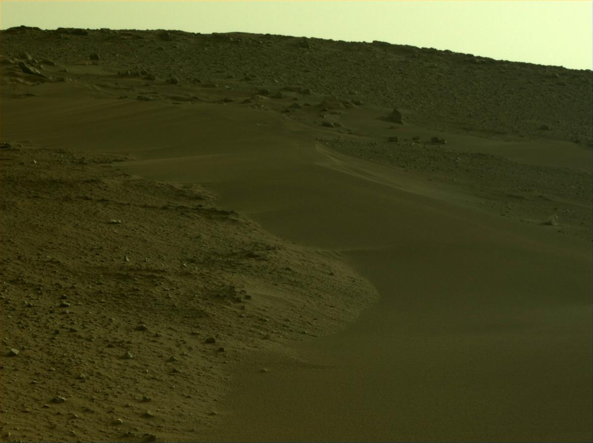 This image was taken by NAVCAM_RIGHT onboard NASA's Mars rover Perseverance on Sol 415