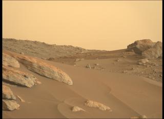 View image taken on Mars, Mars Perseverance Sol 416: Left Mastcam-Z Camera