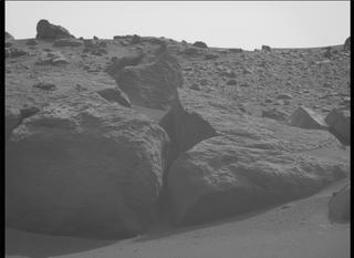 View image taken on Mars, Mars Perseverance Sol 417: Left Mastcam-Z Camera