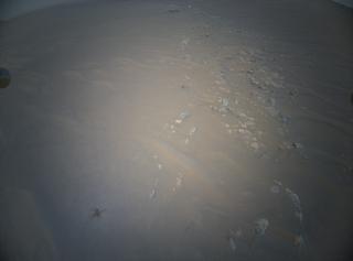 View image taken on Mars, Mars Helicopter Sol 418: Color Camera