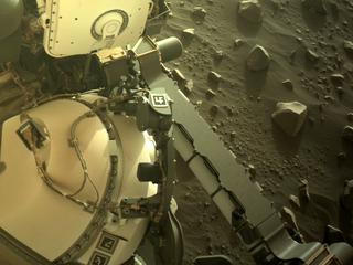 View image taken on Mars, Mars Perseverance Sol 418: Left Navigation Camera (Navcam)