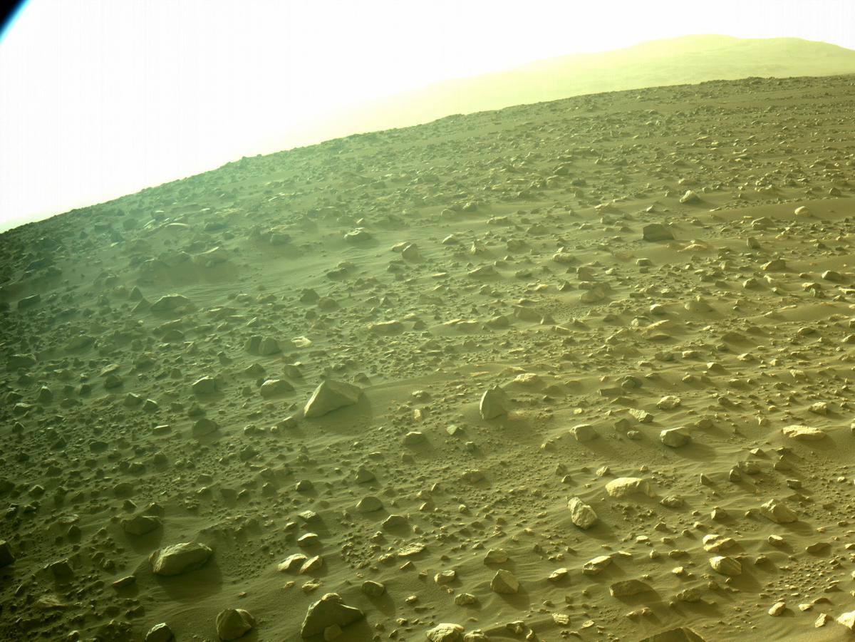 This image was taken by NAVCAM_RIGHT onboard NASA's Mars rover Perseverance on Sol 418