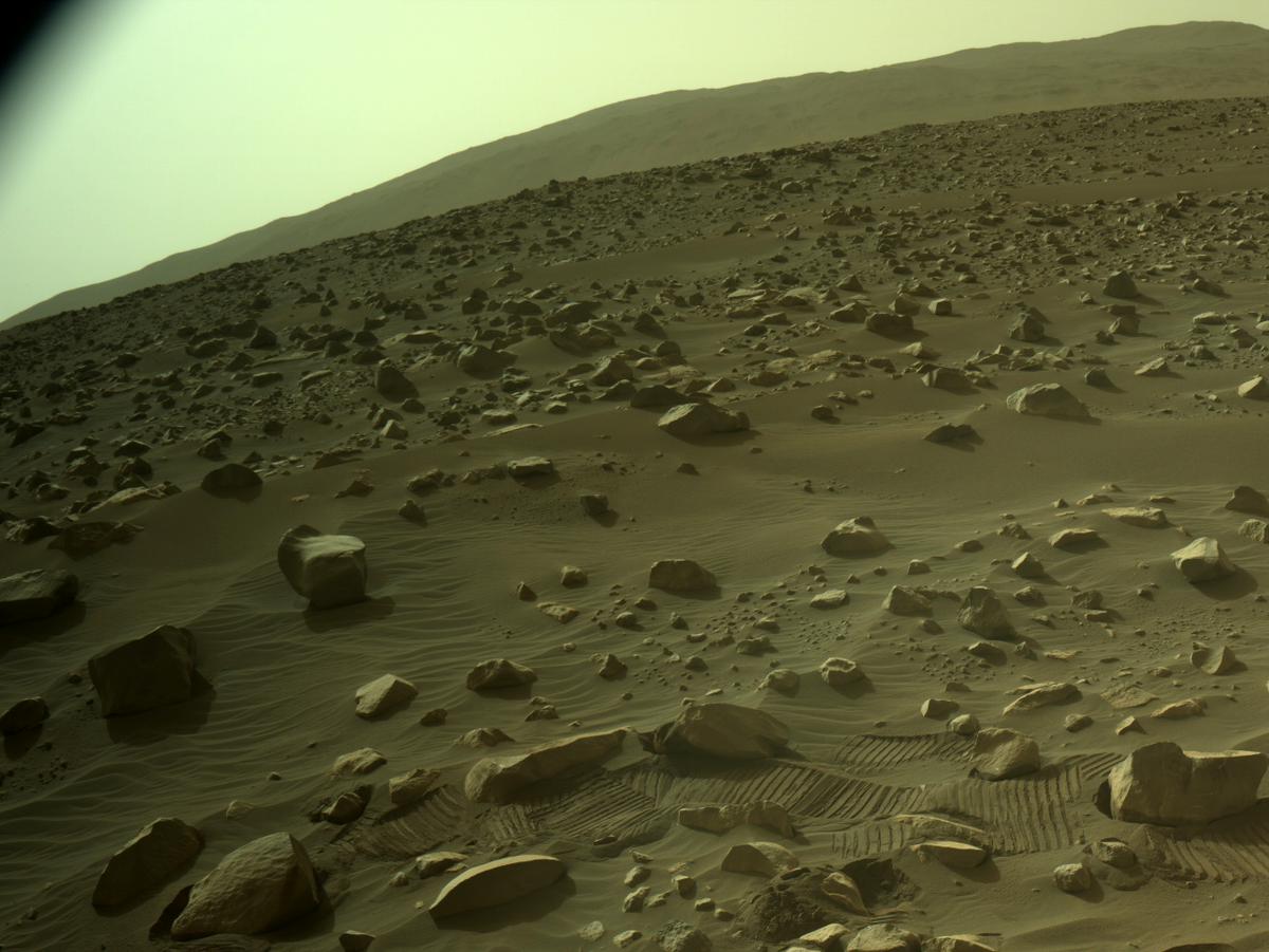 This image was taken by NAVCAM_LEFT onboard NASA's Mars rover Perseverance on Sol 419