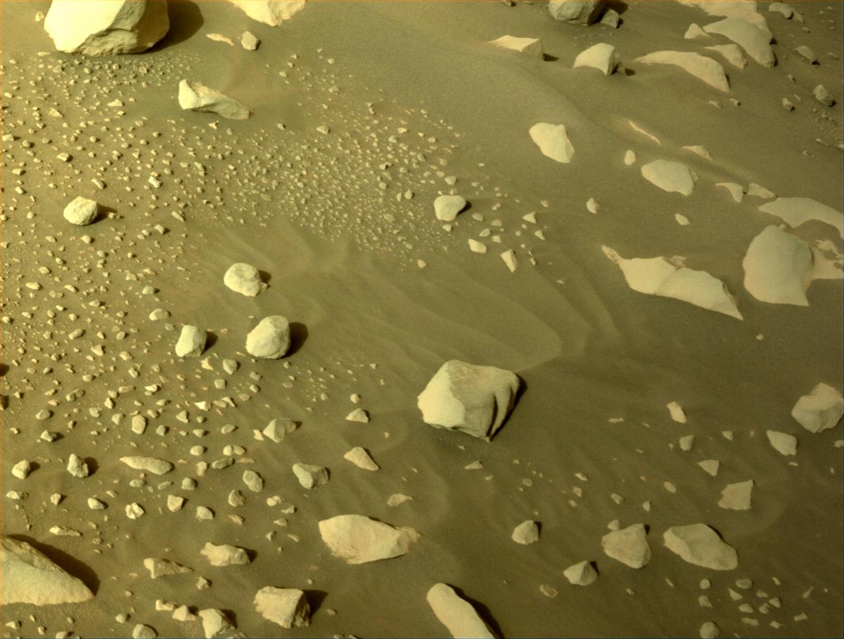 This image was taken by NAVCAM_RIGHT onboard NASA's Mars rover Perseverance on Sol 419