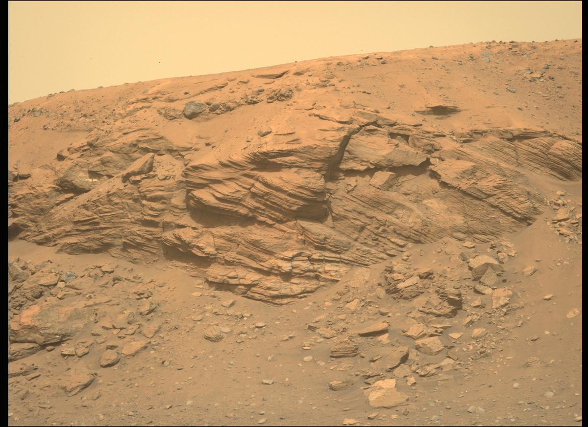 This image was taken by MCZ_LEFT onboard NASA's Mars rover Perseverance on Sol 419