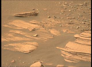 View image taken on Mars, Mars Perseverance Sol 422: Left Mastcam-Z Camera