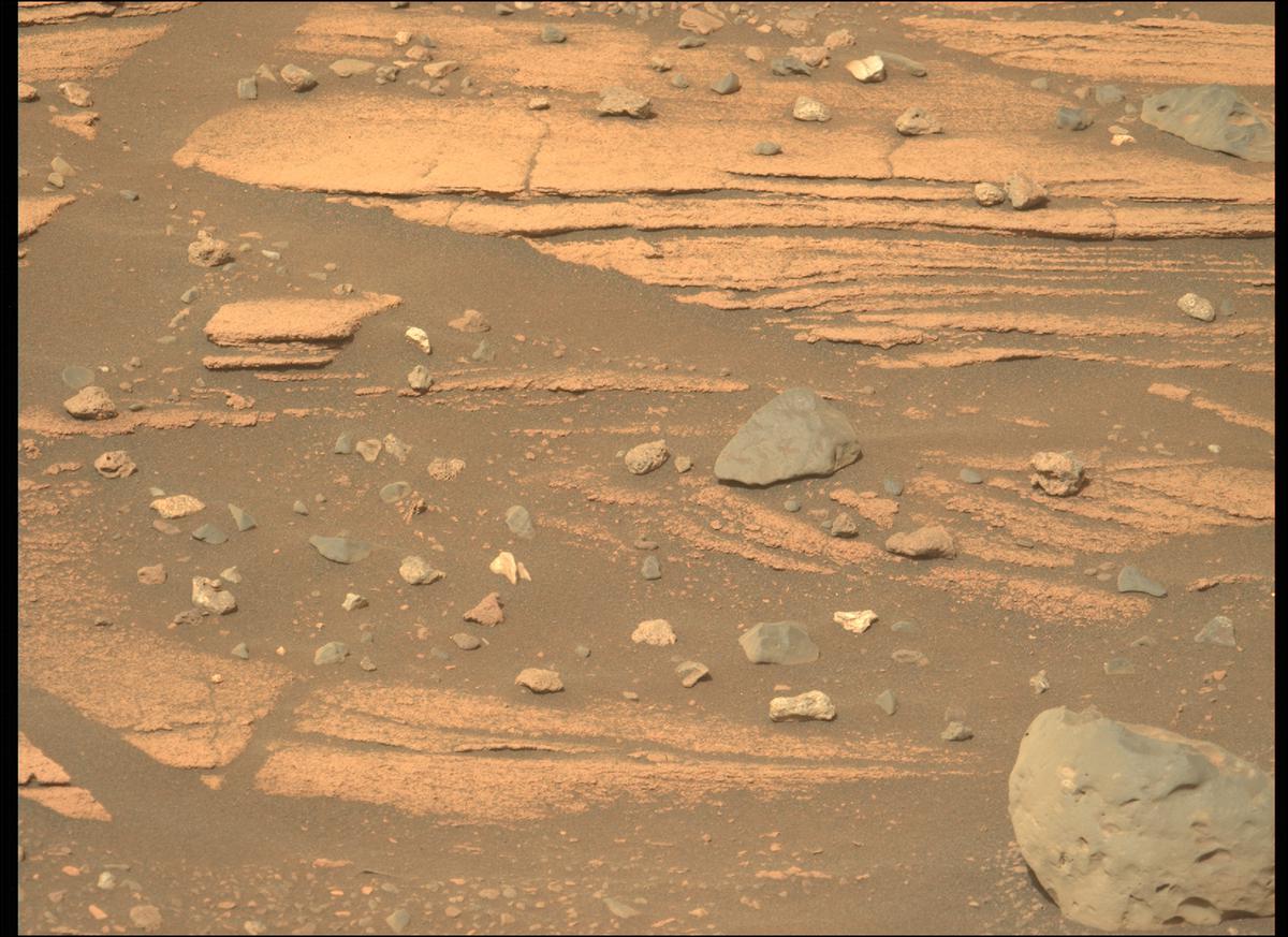 This image was taken by MCZ_LEFT onboard NASA's Mars rover Perseverance on Sol 422