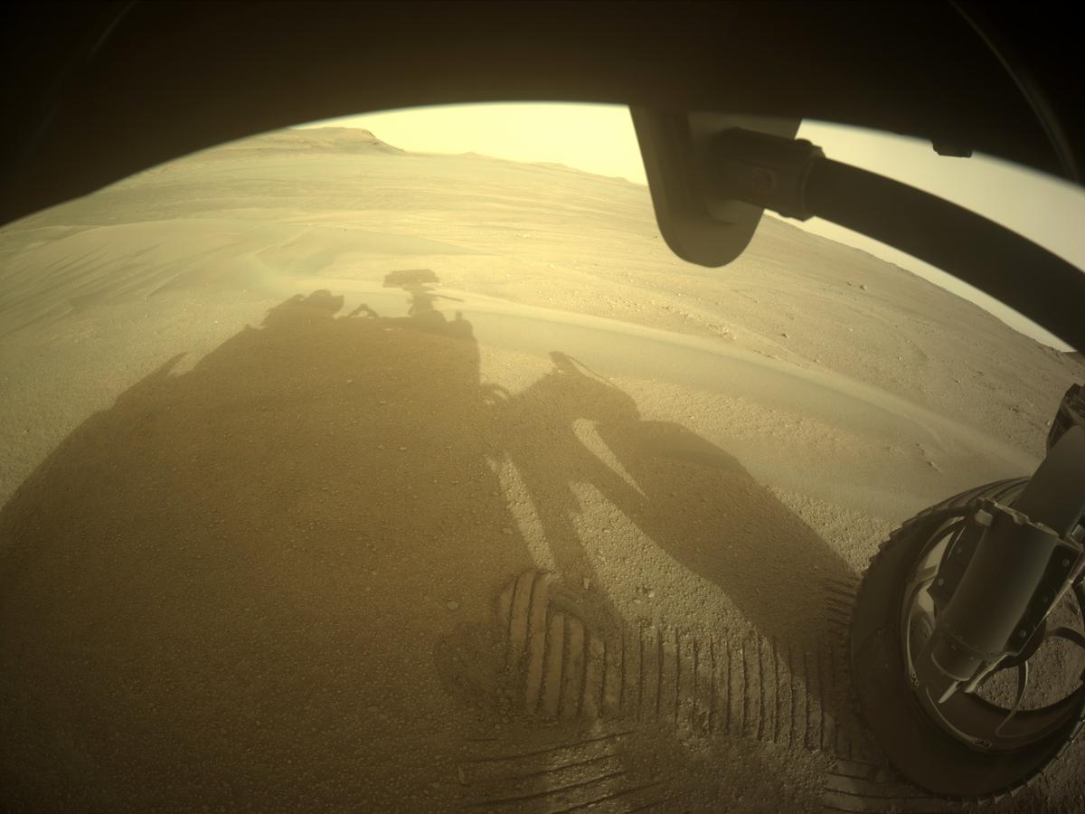 This image was taken by FRONT_HAZCAM_RIGHT_A onboard NASA's Mars rover Perseverance on Sol 426