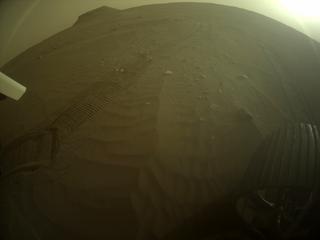 View image taken on Mars, Mars Perseverance Sol 428: Rear Right Hazard Avoidance Camera (Hazcam)