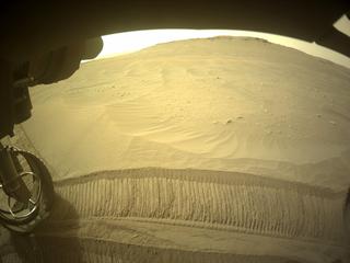 View image taken on Mars, Mars Perseverance Sol 430: Front Left Hazard Avoidance Camera (Hazcam)