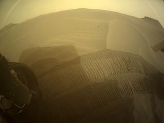 View image taken on Mars, Mars Perseverance Sol 430: Rear Left Hazard Avoidance Camera (Hazcam)